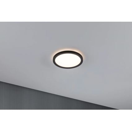 Paulmann 70997 - LED/11,2W Mennyezeti panel ATRIA 230V 3000K átm. 19 cm fekete