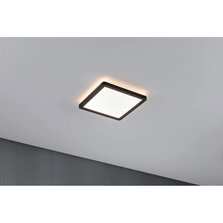 Paulmann 71000 - LED/11,2W Mennyezeti panel ATRIA 230V 3000K 19x19 cm fekete