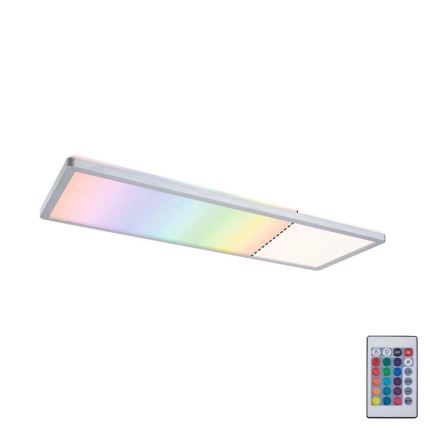 Paulmann 71020 - LED/20W RGBW Dimmerelhető ATRIA panel 230V 4000K 20x58 cm + távirányító