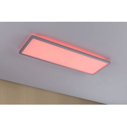 Paulmann 71020 - LED/20W RGBW Dimmerelhető ATRIA panel 230V 4000K 20x58 cm + távirányító