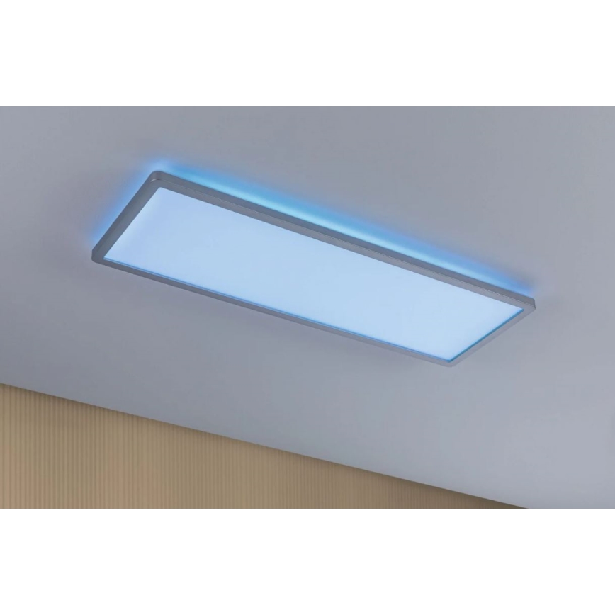 Paulmann 71020 - LED/20W RGBW Dimmerelhető ATRIA panel 230V 4000K 20x58 cm + távirányító