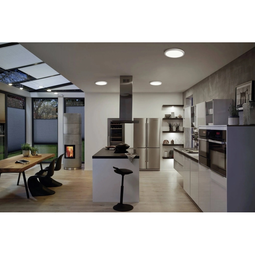 Paulmann 71023 - LED/22W Mennyezeti lámpa ABIA 230V matt króm