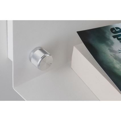 Paulmann 78916 - LED/4,5W Dimmelhető lámpa polccal és USB-vel JARINA 230V fehér