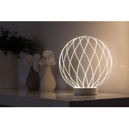 Paulmann 79534 - LED Asztali lámpa MESH LED/3W/230V