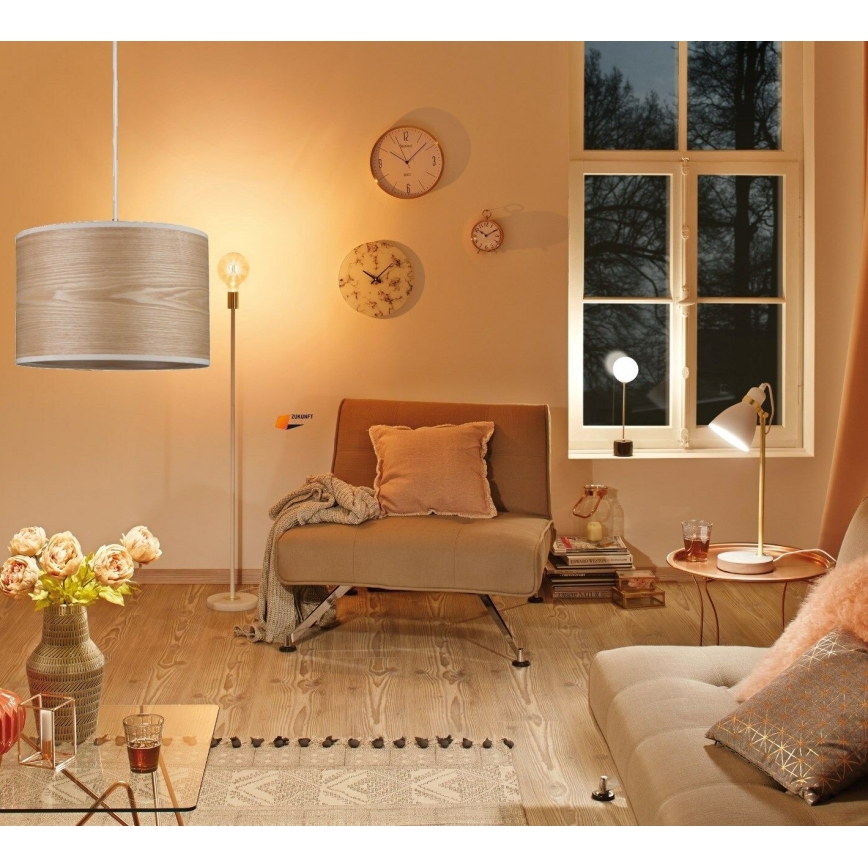 Paulmann 79630 - Csillár zsinóron NEORDIC 1xE27/20W/230V kőris