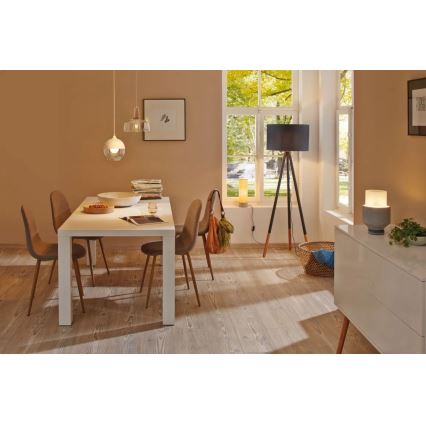 Paulmann 79633 - 1xE27/20W Állólámpa RURIK 230V