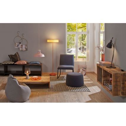 Paulmann 79692 - Asztali lámpa HALDAR 1xE14/20W/230V