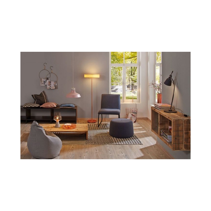 Paulmann 79692 - Asztali lámpa HALDAR 1xE14/20W/230V