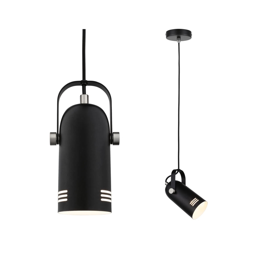 Paulmann 79766 - LED RGBW 1xE27/9W kábeles csillár LAVEA 230V fekete