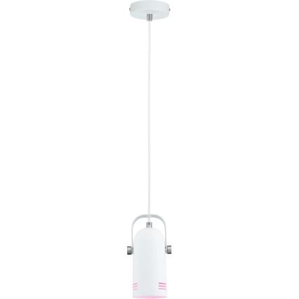 Paulmann 79767 - LED RGBW 1xE27/9W Kábeles függeszték LAVEA 230V fehér
