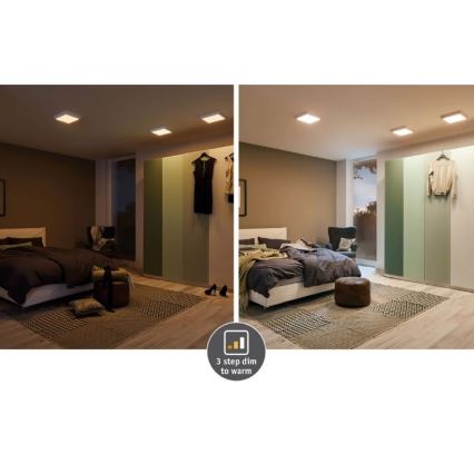 Paulmann 79794 - LED/13W Mennyezeti lámpa CARPO 230V 2300/2500/3000K