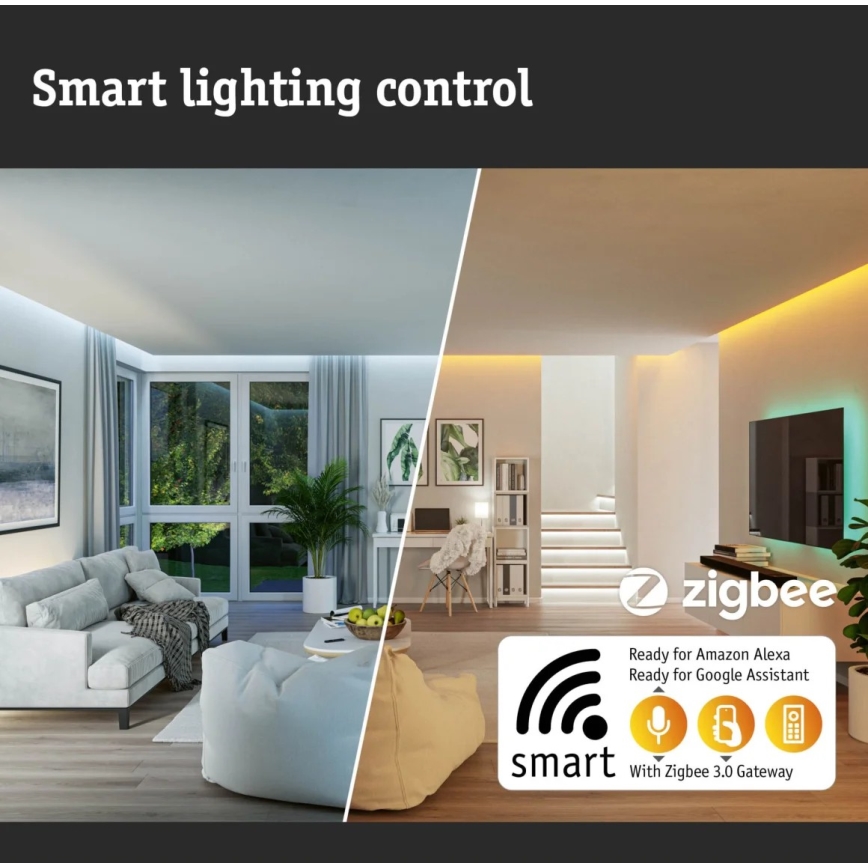 Paulmann 79827 - LED/15,5W Dimmelhető SMART VELORA lámpatest 230V 2700-6500K