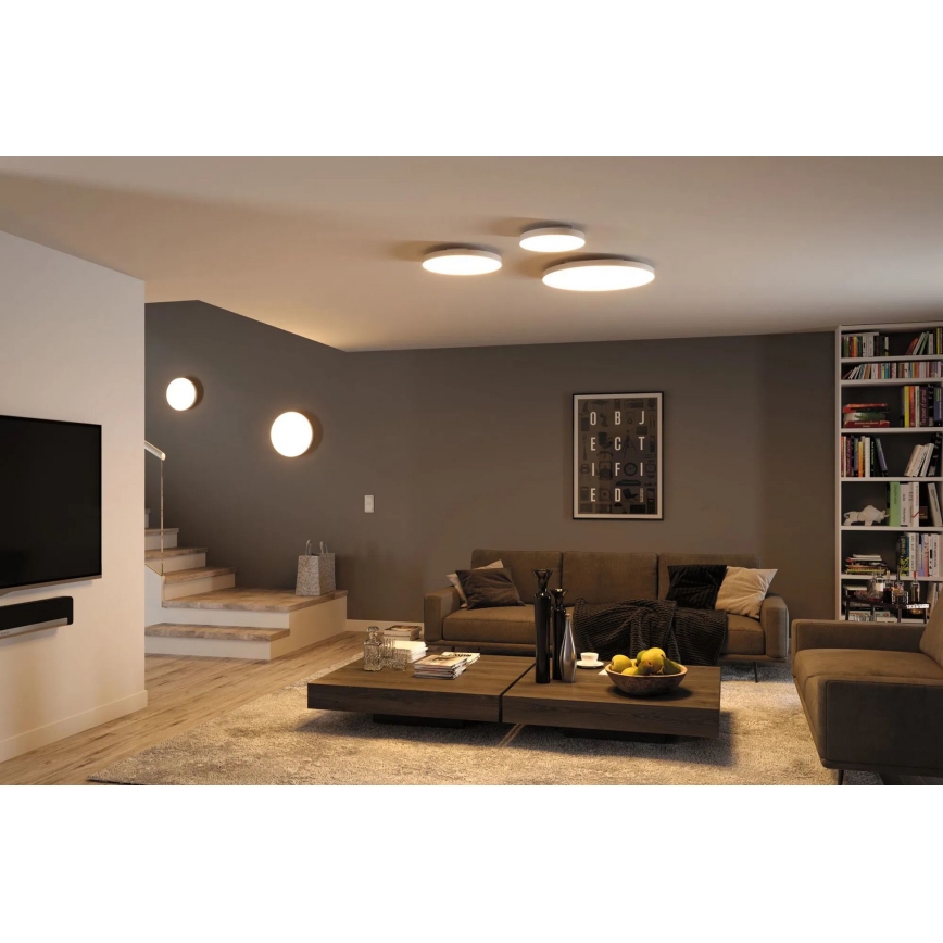 Paulmann 79894 - LED/38W Mennyezeti lámpatest VELORA 230V 3000/4000/6500K átm. 60 cm fehér