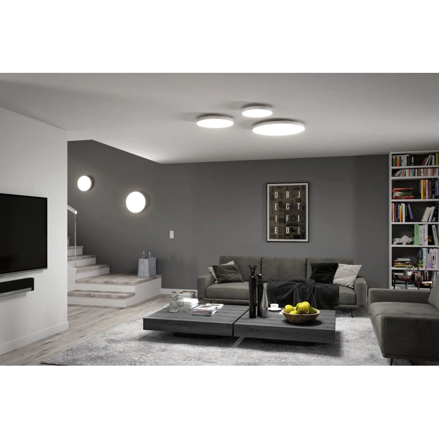 Paulmann 79894 - LED/38W Mennyezeti lámpatest VELORA 230V 3000/4000/6500K átm. 60 cm fehér