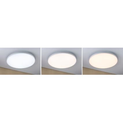 Paulmann 79894 - LED/38W Mennyezeti lámpatest VELORA 230V 3000/4000/6500K átm. 60 cm fehér