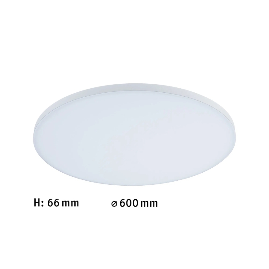 Paulmann 79894 - LED/38W Mennyezeti lámpatest VELORA 230V 3000/4000/6500K átm. 60 cm fehér