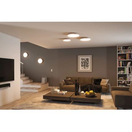 Paulmann 79899 - LED RGBW/16,5W Dimmelhető mennyezeti lámpa SMART VELORA 230V
