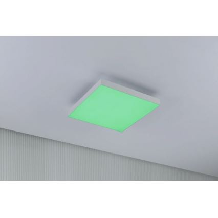 Paulmann 79904 - LED/13,2W RGBW Dimmerelhető mennyezeti lámpa VELORA 230V 3000-6500K + távirányító