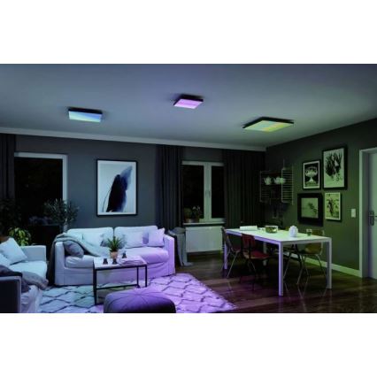 Paulmann 79909 - LED/31W RGBW dimmelhető mennyezeti lámpa VELORA 230V 3000-6500K + távirányító