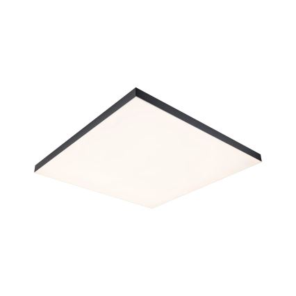 Paulmann 79913 - LED/31W RGBW fényerőszabályozható mennyezeti lámpatest LORIA 230V 3000-6500K 59,5x59,5 cm fekete + távirányító