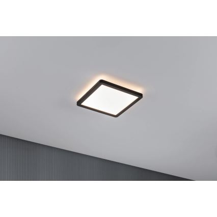 Paulmann 79920 - LED/11,2W Fényerőszabályozható panel ATRIA 230V 3000K 19x19 cm fekete