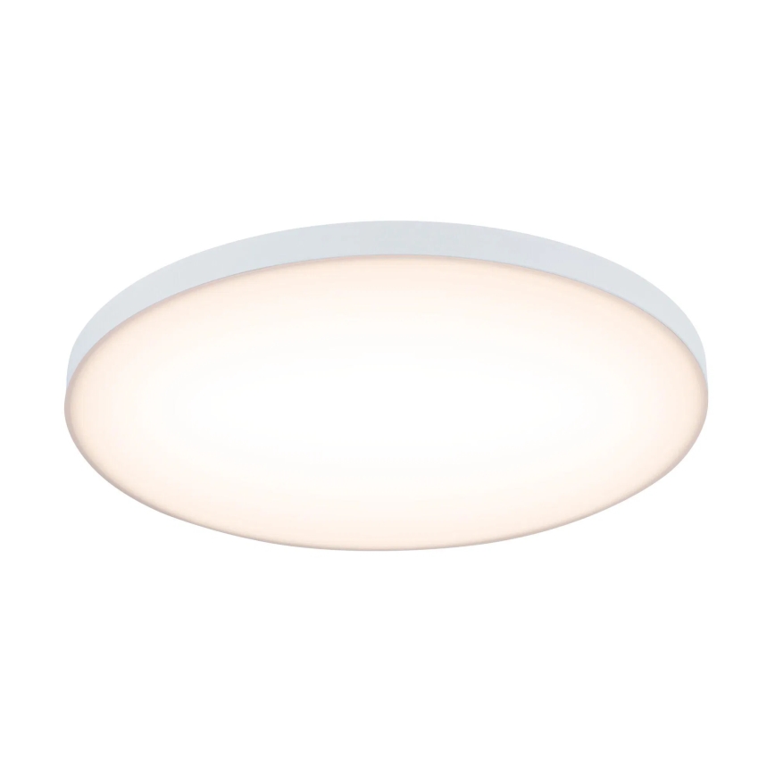 Paulmann 79929 - 22W LED RGBW dimmelhető mennyezeti lámpa LORIA, 230V, Ø 40 cm, fehér
