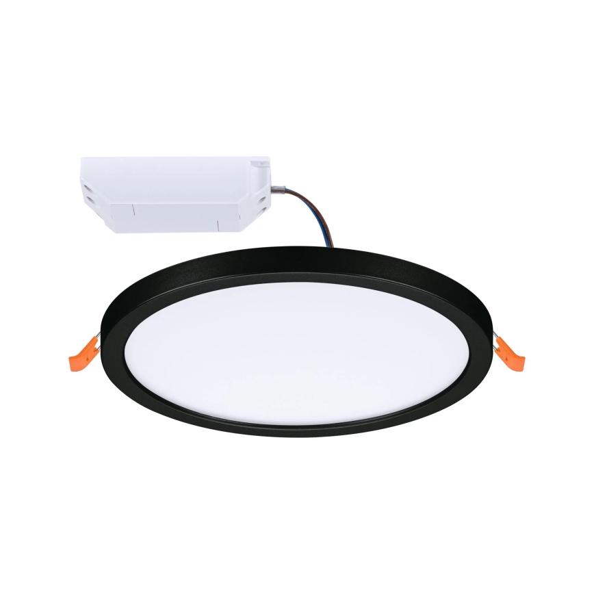 Paulmann 79965 - LED/13W IP44 Dimmelhető fürdőszobai süllyesztett mennyezeti lámpa AREO 230V Ø 17,5 cm fekete