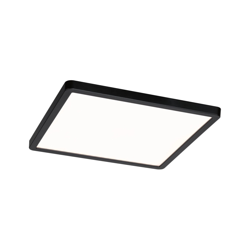 Paulmann 79967 - LED/16W IP44 dimmelhető fürdőszobai beépíthető lámpatest AREO 230V 23x23 cm fekete