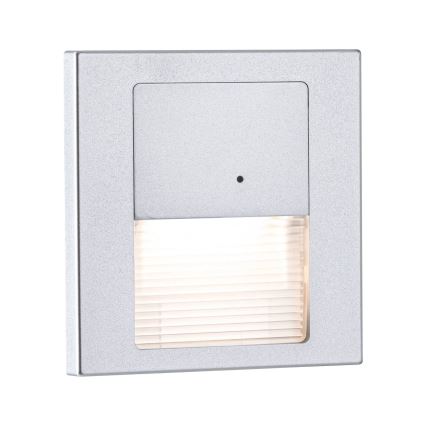 Paulmann 80003 - LED/1W lépcsővilágítás érzékelővel TSARO 230V vezetékes/matt króm