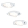 Paulmann 92091 - KÉSZLET 3x LED Beépíthető lámpa 3xLED/4,2W/230V