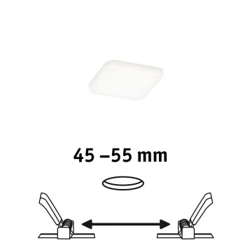 Paulmann 92396 - LED/4,5W IP44 Fürdőszobai beépíthetó lámpa VARIFIT 230V