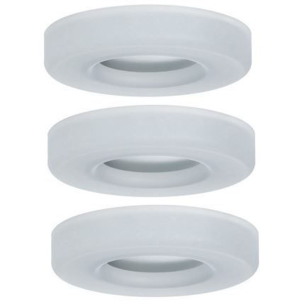 Paulmann 92704 - KÉSZLET 3xLED/5,5W Beépíthető lámpa BAGEL 230V