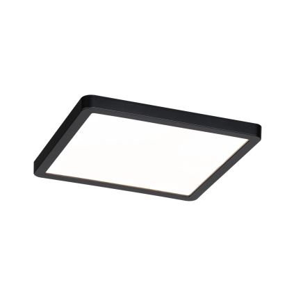 Paulmann 93101 - LED/13W IP44 Fürdőszobai süllyesztett mennyezeti lámpa AREO 230V 2000/3000/4000K 17,5x17,5 cm fekete