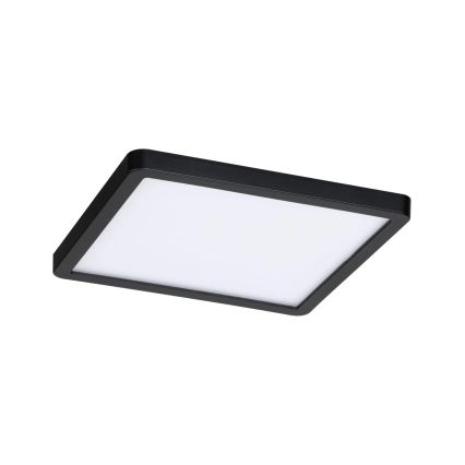 Paulmann 93101 - LED/13W IP44 Fürdőszobai süllyesztett mennyezeti lámpa AREO 230V 2000/3000/4000K 17,5x17,5 cm fekete