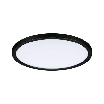 Paulmann 93102 - LED/16W IP44 Fényerőszabályozható fürdőszobai süllyesztett lámpatest AREO 230V 2000/3000/4000K átm. 23 cm fekete