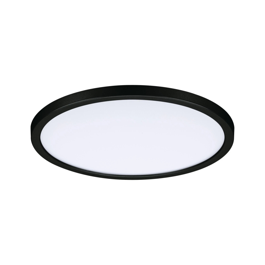 Paulmann 93102 - LED/16W IP44 Fényerőszabályozható fürdőszobai süllyesztett lámpatest AREO 230V 2000/3000/4000K átm. 23 cm fekete