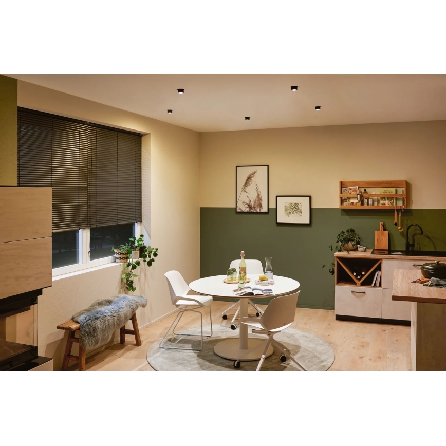 Paulmann 93383 - KÉSZLET 3xLED/6W IP44 Dimmelhető ürdőszobai fügesztett mennyezeti lámpa GIL 230V