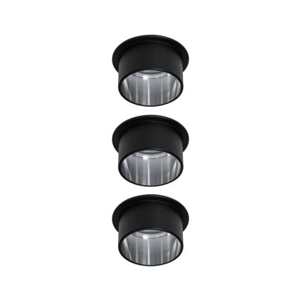 Paulmann 93383 - KÉSZLET 3xLED/6W IP44 Dimmelhető ürdőszobai fügesztett mennyezeti lámpa GIL 230V