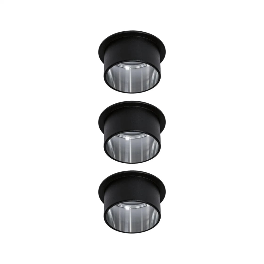 Paulmann 93383 - KÉSZLET 3xLED/6W IP44 Dimmelhető ürdőszobai fügesztett mennyezeti lámpa GIL 230V