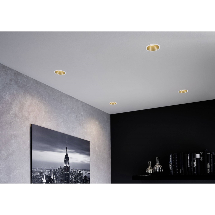 Paulmann 93406 - SET 3xLED/6,5W IP44 Dimmelhető fürdőszobai beépíthető lámpa COLE 230V