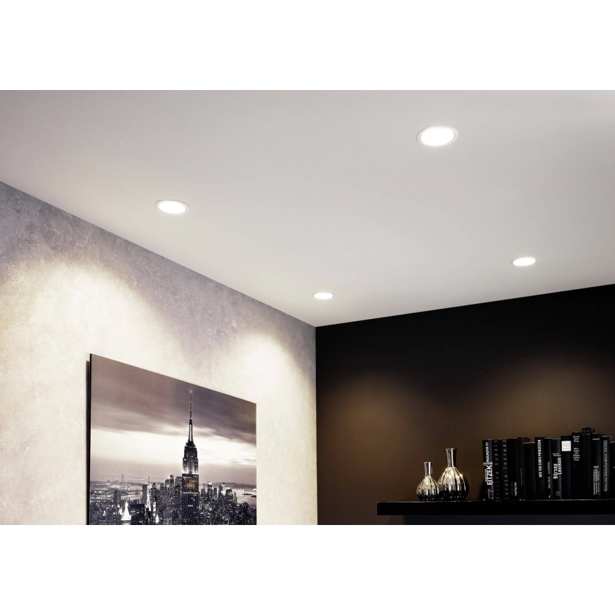Paulmann 93410 - KÉSZLET 3xLED/6,5W IP44 Dimmelhető fürdőszobai beépíthető lámpa COLE 230V