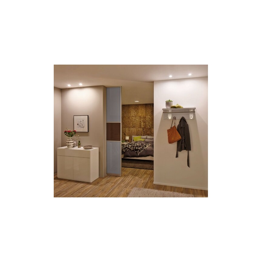 Paulmann 93449 - KÉSZLET 3xLED/6,5W IP23 Fürdőszobai beépíthető lámpa NOVA 230V