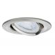 Paulmann 93603 - LED-GU10/7W IP23 Dimmelhető fürdőszobai beépíthető lámpa NOVA 230V