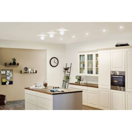 Paulmann 93668 - 1xE27/10W Beépíthető lámpa NOVA 230V fehér