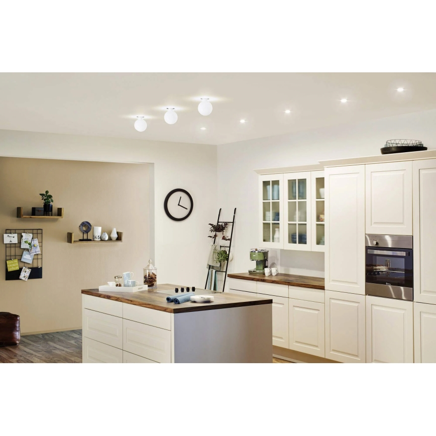 Paulmann 93668 - 1xE27/10W Beépíthető lámpa NOVA 230V fehér