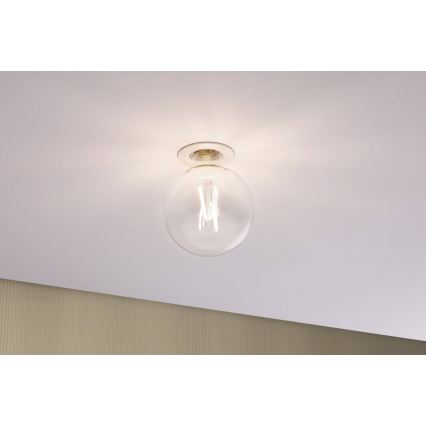 Paulmann 93668 - 1xE27/10W Beépíthető lámpa NOVA 230V fehér