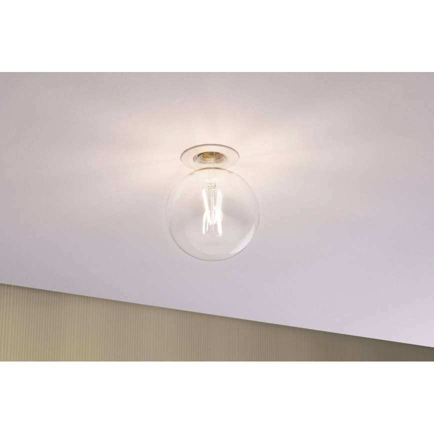 Paulmann 93668 - 1xE27/10W Beépíthető lámpa NOVA 230V fehér