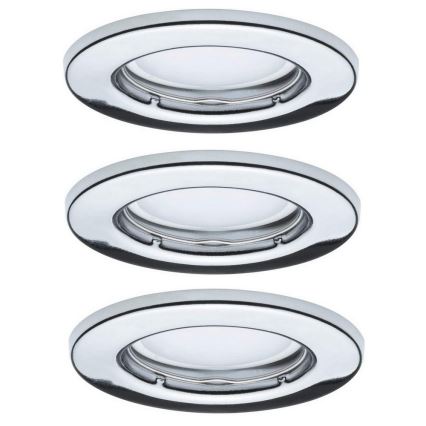 Paulmann 93853 - KÉSZLET 3xLED-GU10/4,5W Beépíthető lámpa STARR 230V