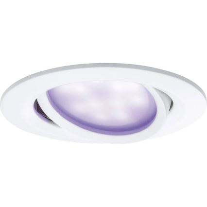 Paulmann 93940 - KÉSZLET 3x LED RGBW/2W IP23 Dimmelhető fürdőszobai függesztett mennyezeti lámpa 230V