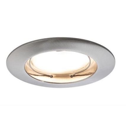 Paulmann 93958 - KÉSZLET 3x LED/6,8W IP44 Dimmelhető ürdőszobai fügesztett mennyezeti lámpa COIN 230V